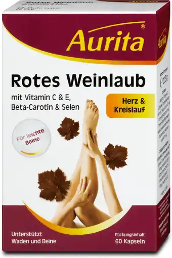 dm Aurita Rotes Weinlaub Kapseln Angebot
