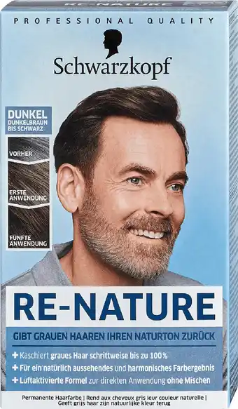 dm Schwarzkopf Re-Nature Re-Nature Re-Pigmentierung der Haare - Dunkel Herren Angebot