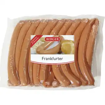 Metro Berger Frankfurter, Preisangabe ohne MwSt. (Preis inkl. MwSt. 9,34 €), METRO 1 Kilogramm Angebot