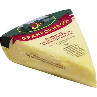 Metro SalzburgMilch Granformaggi, Preisangabe ohne MwSt. (Preis inkl. MwSt. 13,85 €), METRO 1 Kilogramm Angebot