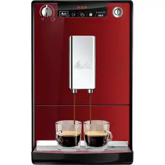 Metro Melitta Kaffeevollautomat Caffeo Solo Chili red, Preisangabe ohne MwSt. (Preis inkl. MwSt. 298,80 €), METRO 1 Stück Angebot