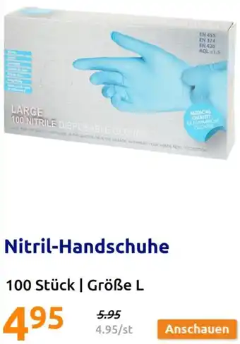 Action Nitril-Handschuhe Angebot