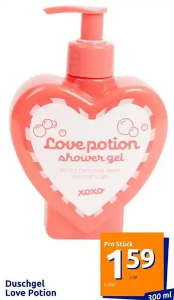 Action Duschgel Love Potion Angebot