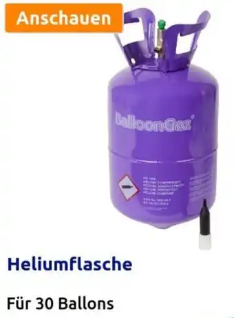 Action Heliumflasche Angebot