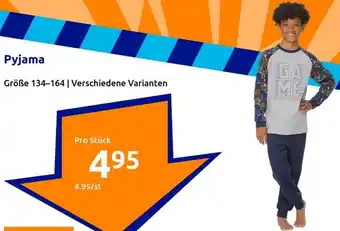 Action Pyjama Angebot