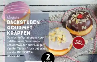 Interspar BACKSTUBEN GOURMET KRAPFEN Angebot