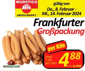 Wurstico Frankfurter Großpackung Angebot