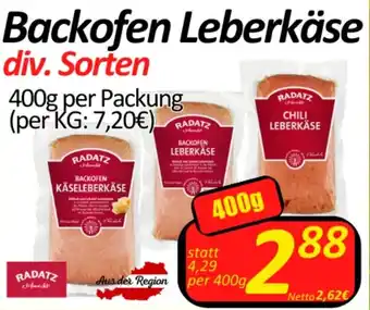 Wurstico Backofen Leberkäse Angebot