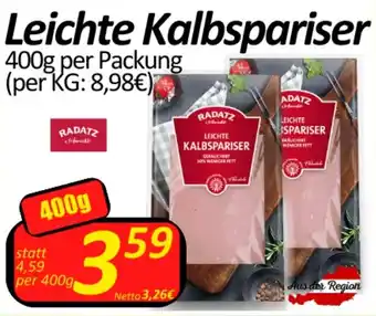 Wurstico Leichte Kalbspariser Angebot