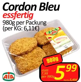 Wurstico Cordon Bleu essfertig Angebot