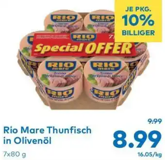 T&G Rio Mare Thunfisch in Olivenöl Angebot