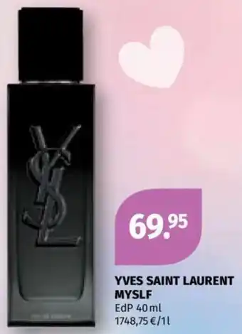 Müller YVES SAINT LAURENT MYSLF Angebot