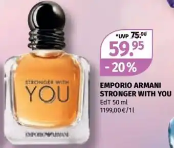 Müller EMPORIO ARMANI STRONGER WITH YOU Angebot