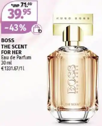 Müller BOSS THE SCENT FOR HER Angebot