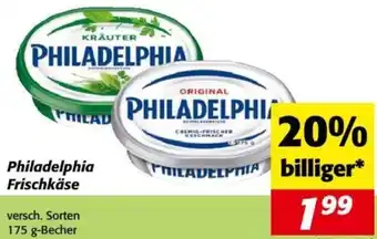 Nah&Frisch Philadelphia Frischkäse Angebot