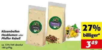 Nah&Frisch Käserebellen Heublumen oder Pfeffer Rebell Angebot