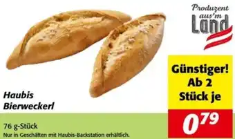 Nah&Frisch Haubis Bierweckerl Angebot