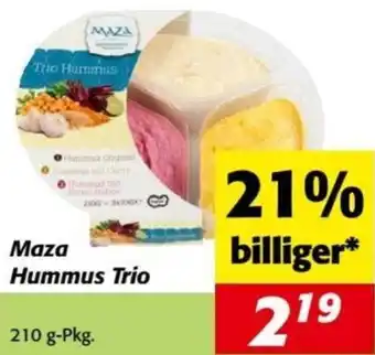 Nah&Frisch Maza Hummus Trio Angebot