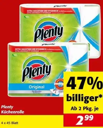 Nah&Frisch Plenty Küchenrolle Angebot