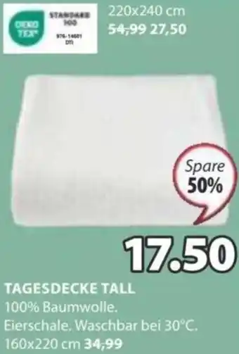 JYSK TAGESDECKE TALL Angebot
