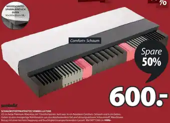 JYSK SCHAUMSTOFFMATRATZE SEMBELLA F300 Angebot