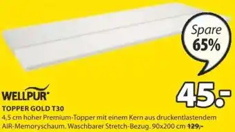 JYSK TOPPER GOLD T30 Angebot