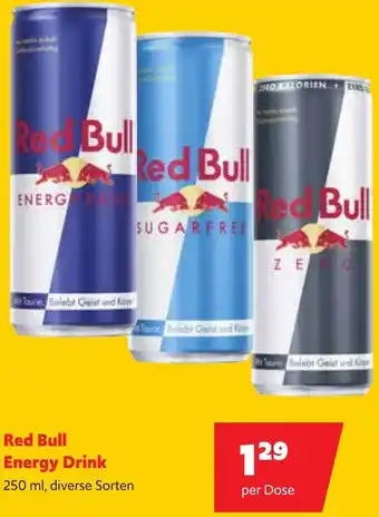 Eurogast Grissemann Red Bull Energy Drink 250 ml Angebot