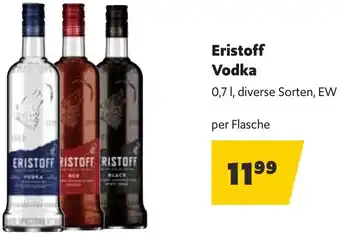 Eurogast Grissemann Eristoff Vodka 0.7L Angebot