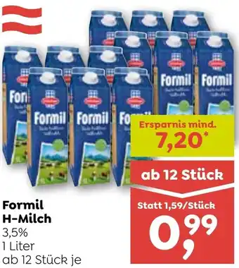 ADEG Formil H-Milch 1L Angebot