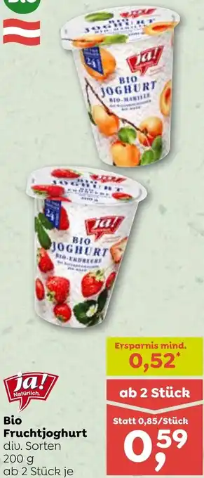ADEG Bio Fruchtjoghurt 200g Angebot