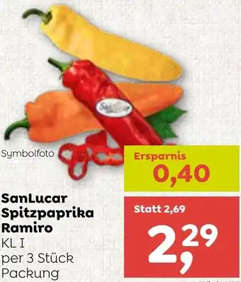 ADEG SanLucar Spitzpaprika Ramiro Angebot