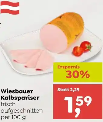 ADEG Wiesbauer Kalbspariser 100g Angebot