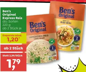 ADEG Ben's Original Express Reis 220g Angebot