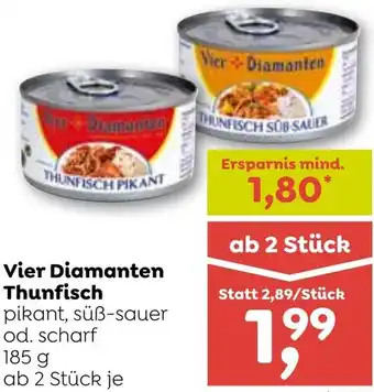 ADEG Vier Diamanten Thunfisch 185g Angebot