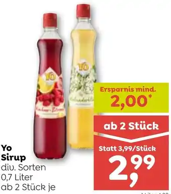 ADEG Yo Sirup 0.7L Angebot