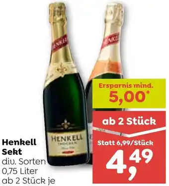 ADEG Henkell Sekt 0.75L Angebot