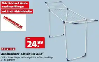 Hagebau Standtrockner Classic 180 Solid Angebot