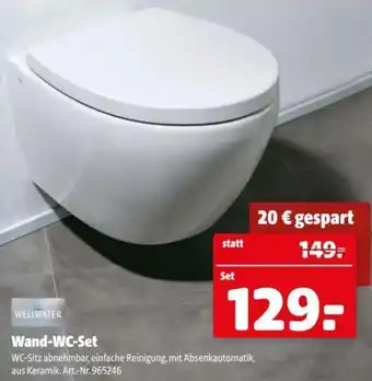 Hagebau Wand-WC-Set Angebot