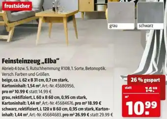 Hagebau Feinsteinzeug Elba Angebot