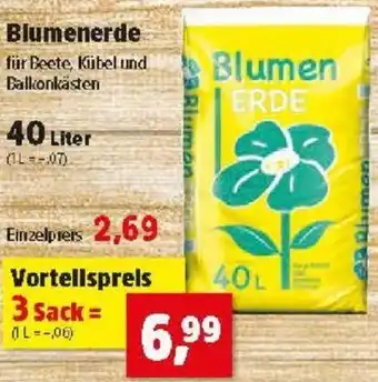 Thomas Philipps Blumenerde 40L Angebot