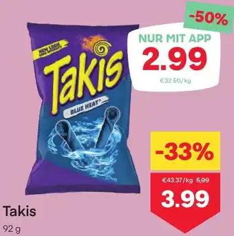 MPreis Takis 92g Angebot