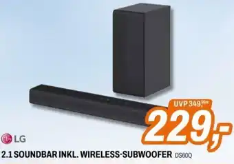 Expert 2.1 SOUNDBAR INKL. WIRELESS-SUBWOOFER Angebot