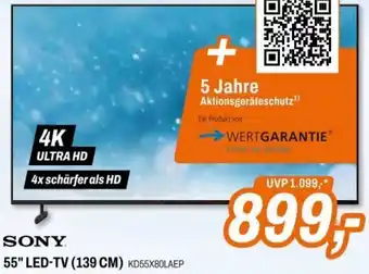 Expert 55" LED-TV 139 CM Angebot