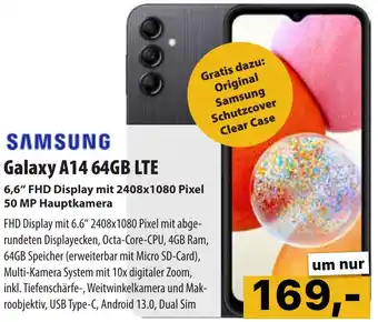 Cosmos Galaxy A14 64GB LTE Angebot