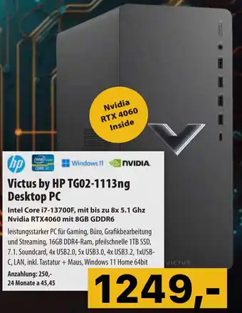Cosmos Victus by HP TG02-1113ng Desktop PC Angebot