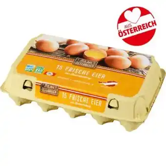 PENNY Ich bin Österreich 15 Frische Eier Aus Bodenhaltung Penny 1 Packung Angebot