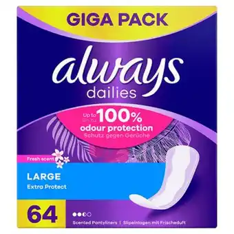 PENNY always Slipeinlagen div. Sorten Penny 1 Packung Angebot