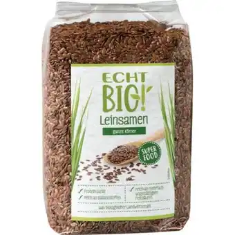 PENNY Echt Bio Leinsamen Penny 500 Gramm 1 Packung Angebot
