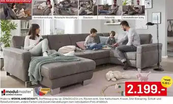 Möbel Ludwig Moderne WOHNLANDSCHAFT Angebot