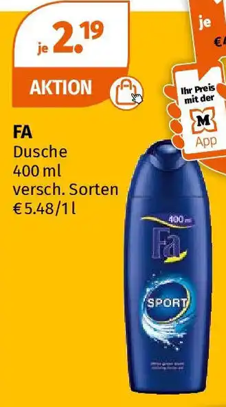 Müller FA Dusche 400 ml Angebot